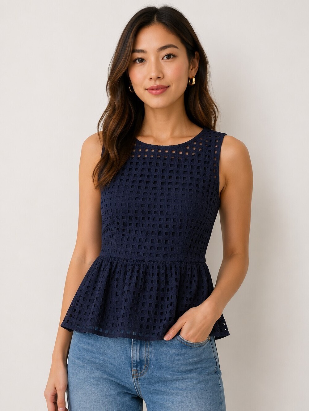 Banana Republic Peplum Top